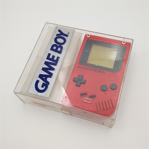 Gameboy Original Konsol - Rød - Play It Loud Edition - I æske - SNR G38979148 (B Grade) (Genbrug)